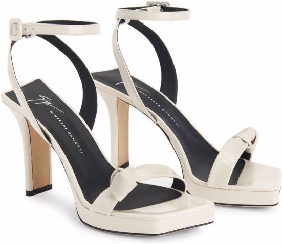 Giuseppe Zanotti Nefertite knot-detail sandals White