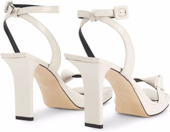 Giuseppe Zanotti Nefertite knot-detail sandals White