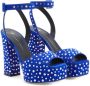 Giuseppe Zanotti New Betty 120mm crystal-embellished sandals Blue - Thumbnail 2