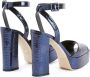 Giuseppe Zanotti New Betty 120mm leather sandals Blue - Thumbnail 3
