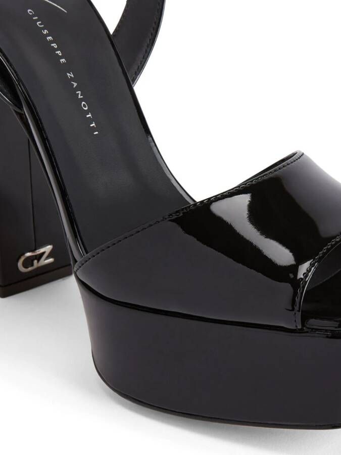 Giuseppe Zanotti New Betty 120mm open-toe sandals Black