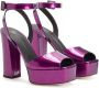 Giuseppe Zanotti New Betty 120mm platform sandals Purple - Thumbnail 2