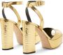 Giuseppe Zanotti New Betty leather sandals Gold - Thumbnail 3