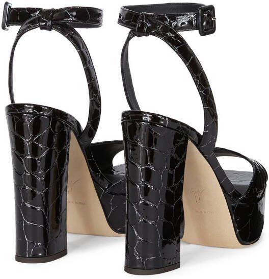 Giuseppe Zanotti New Betty open-toe sandals Black