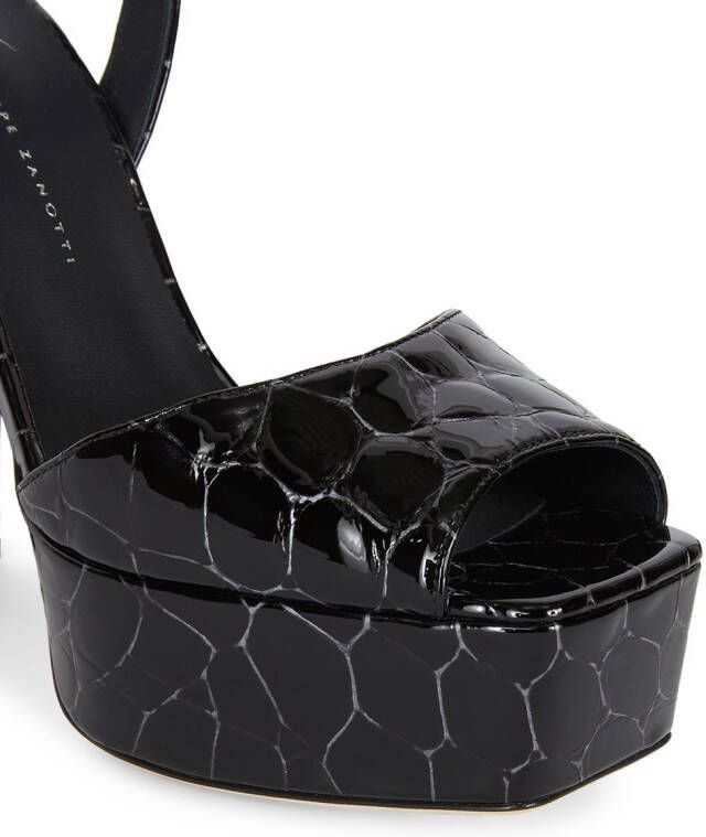 Giuseppe Zanotti New Betty open-toe sandals Black