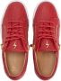 Giuseppe Zanotti Nicki crocodile-effect leather sneakers Red - Thumbnail 4