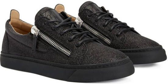 Giuseppe Zanotti Nicki glitter low-top sneakers Black