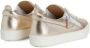 Giuseppe Zanotti Nicki low-top leather sneakers Gold - Thumbnail 3