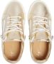Giuseppe Zanotti Nicki low-top leather sneakers Gold - Thumbnail 4