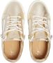 Giuseppe Zanotti Nicki low-top leather sneakers Gold - Thumbnail 4