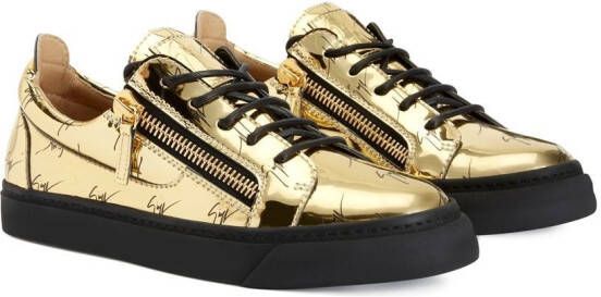 Giuseppe Zanotti Nicki low-top sneakers Gold