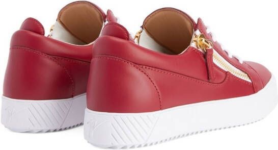 Giuseppe Zanotti Nicki low-top sneakers Red
