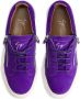 Giuseppe Zanotti Nicki low-top suede sneakers Purple - Thumbnail 3