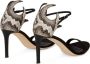 Giuseppe Zanotti Nyco 85mm snakeskin-effect sandals Black - Thumbnail 3