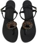 Giuseppe Zanotti Odam crystal-embellished sandals Black - Thumbnail 4