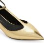 Giuseppe Zanotti Olivia snakeskin-effect sandals Gold - Thumbnail 4