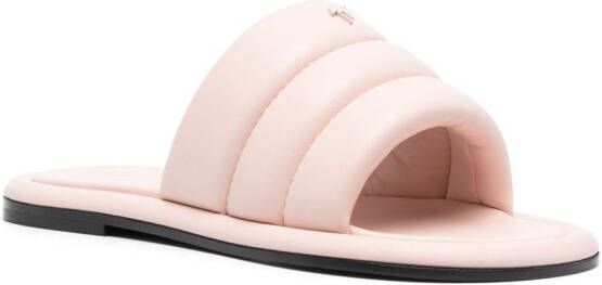 Giuseppe Zanotti padded slip-on slides Pink