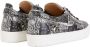 Giuseppe Zanotti paisley-print leather sneakers Black - Thumbnail 3