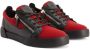 Giuseppe Zanotti panelled leather sneakers Red - Thumbnail 2