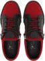 Giuseppe Zanotti panelled leather sneakers Red - Thumbnail 4