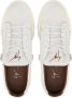 Giuseppe Zanotti panelled leather sneakers White - Thumbnail 4