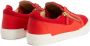 Giuseppe Zanotti panelled low top sneakers Red - Thumbnail 2