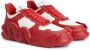 Giuseppe Zanotti panelled low-top sneakers Red - Thumbnail 2