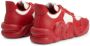 Giuseppe Zanotti panelled low-top sneakers Red - Thumbnail 3