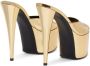 Giuseppe Zanotti peep-toe platform sandals Gold - Thumbnail 3