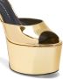Giuseppe Zanotti peep-toe platform sandals Gold - Thumbnail 4