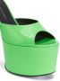 Giuseppe Zanotti peep-toe platform sandals Green - Thumbnail 4