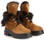 Giuseppe Zanotti Phillis faux-fur trim boots Brown - Thumbnail 2