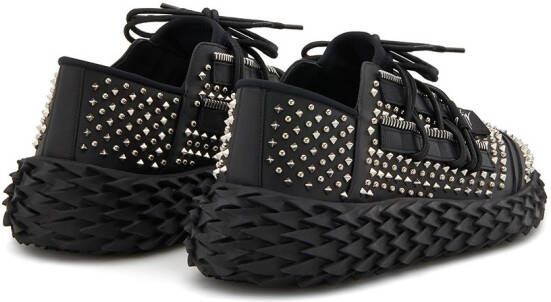 Giuseppe Zanotti platform stud-embellished sneakers Black