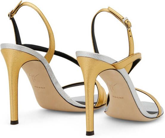 Giuseppe Zanotti Polina high-heel sandals Gold