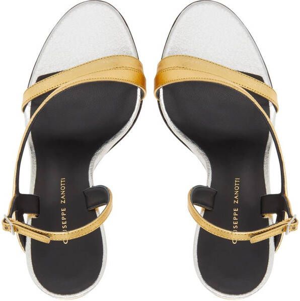 Giuseppe Zanotti Polina high-heel sandals Gold