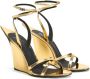 Giuseppe Zanotti Pris 105mm wedge sandals Gold - Thumbnail 2