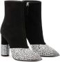 Giuseppe Zanotti Raina crystal-embellished 110mm ankle boots Black - Thumbnail 2