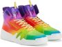 Giuseppe Zanotti rainbow high top sneakers Yellow - Thumbnail 2