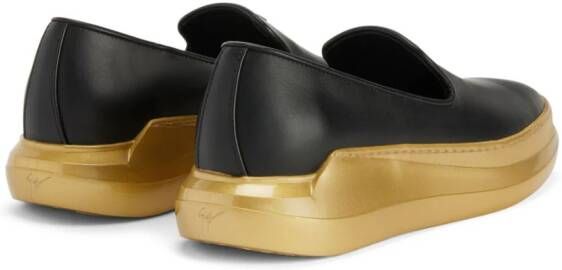 Giuseppe Zanotti Remye leather loafers Black