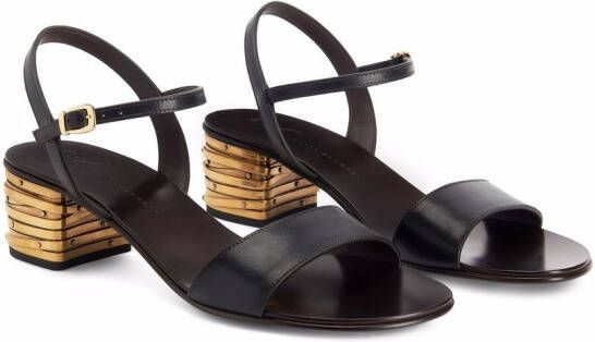 Giuseppe Zanotti Rhea 40mm sandals Black