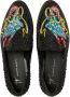 Giuseppe Zanotti rhinestone-embellished dragon-motif loafers Black - Thumbnail 4