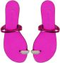 Giuseppe Zanotti Ring crystal-embellished flip-flops Pink - Thumbnail 4