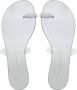 Giuseppe Zanotti Ring Plexi open-toe flat sandals Silver - Thumbnail 4