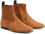 Giuseppe Zanotti Ron panelled suede ankle boots Brown - Thumbnail 2