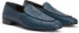 Giuseppe Zanotti Rudolph leather loafers Blue - Thumbnail 2