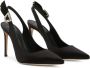 Giuseppe Zanotti Samia 105mm satin pumps Black - Thumbnail 2