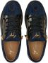 Giuseppe Zanotti scale-print leather sneakers Blue - Thumbnail 4