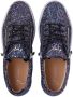 Giuseppe Zanotti sequin-embellished zip-details sneakers Blue - Thumbnail 4