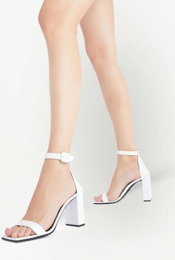 Giuseppe Zanotti Shangay 85mm heeled sandals White