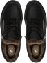 Giuseppe Zanotti shearling-trimmed leather sneakers Black - Thumbnail 4